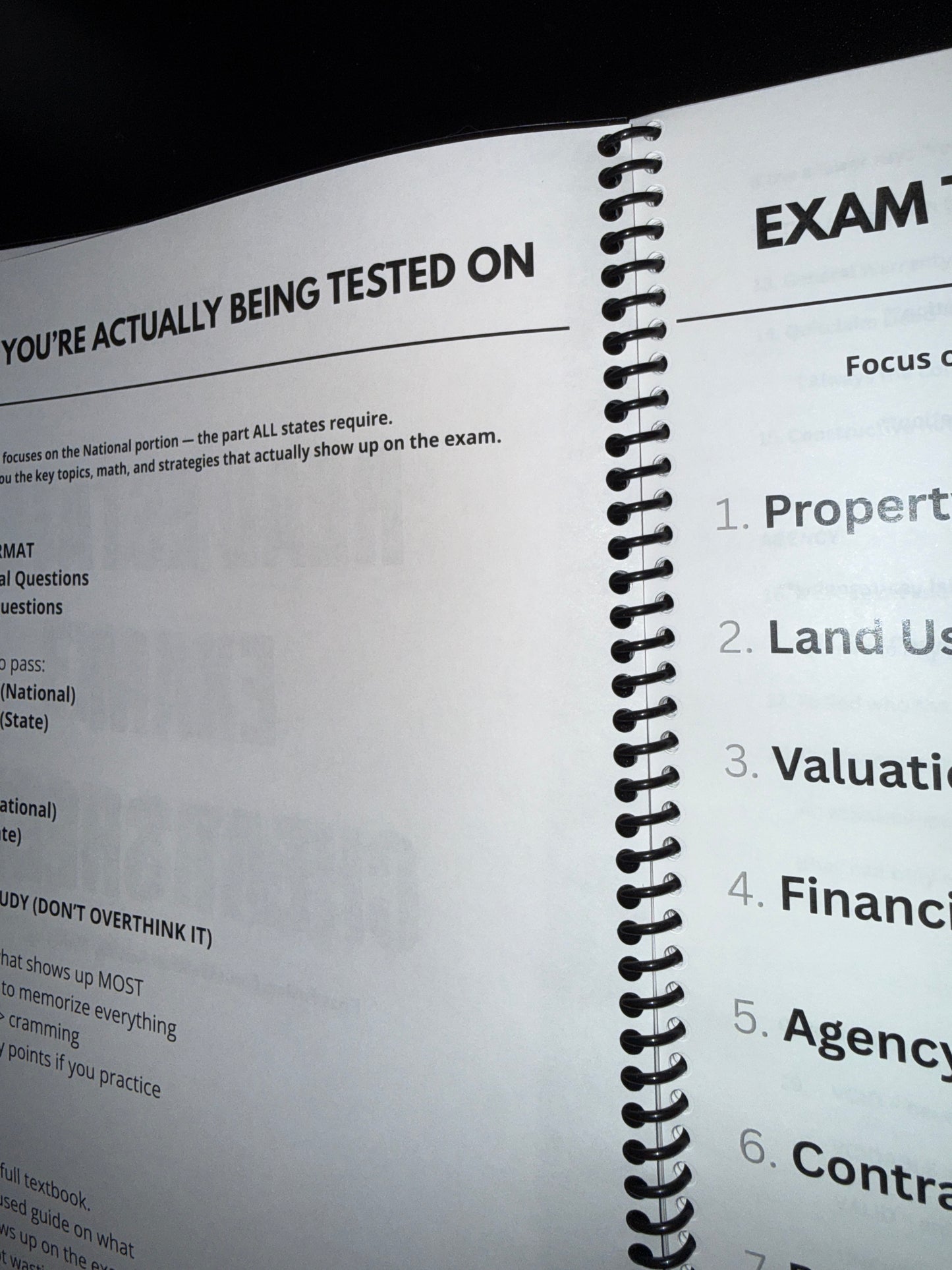 REAL ESTATE EXAM CHEAT SHEET WORKBOOK
