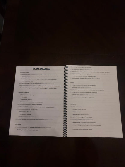 REAL ESTATE EXAM CHEAT SHEET WORKBOOK