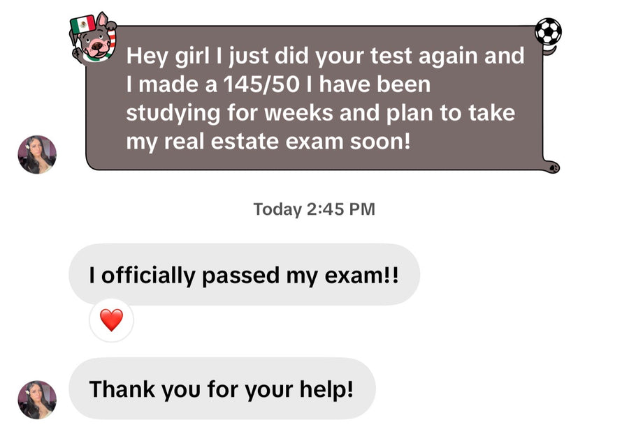 Message from a student