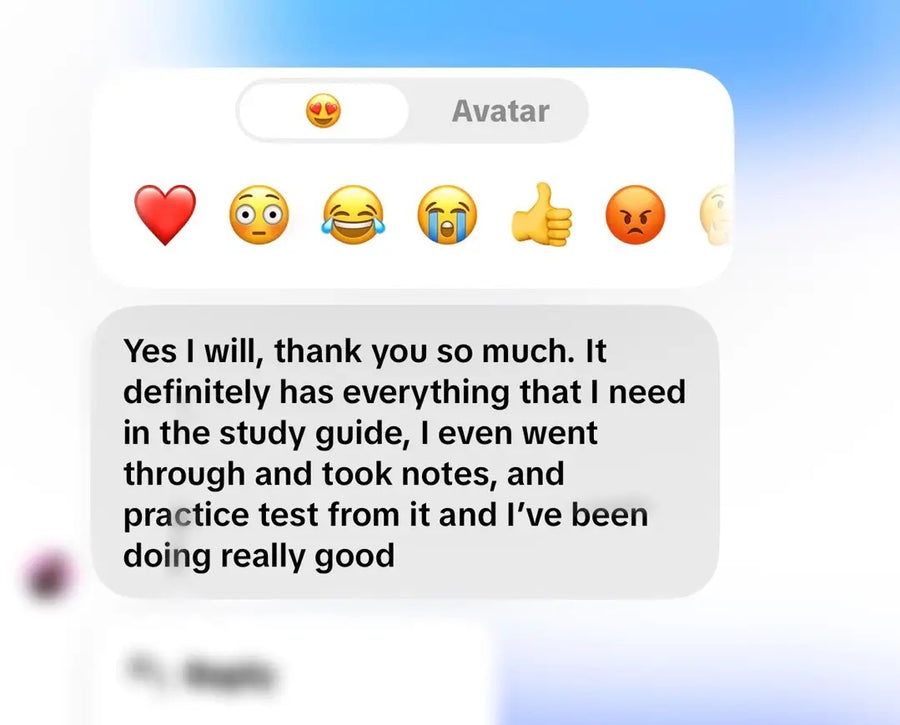Message from a student