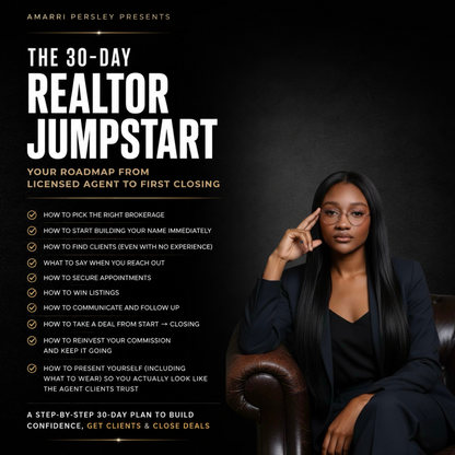Realtor Jumpstart — Give Yourself 30 Days to sell a house