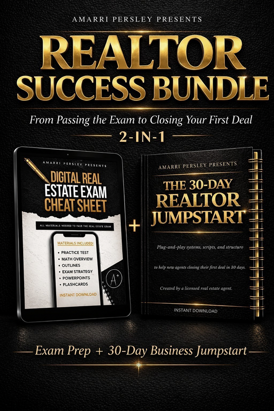 Pass Your Real Estate Exam & Close Your First Deal in 30 Days
